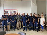 Την Πυροσβεστική Υπηρεσία επισκέφθηκε ο ...