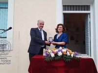 Επίτιμη Δημότης Μεσολογγίου η Ολυμπία Βι...