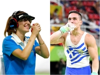 Σημαιοφόροι στο Τόκιο, Πετρούνιας και Κορακάκη