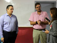 Mε τους καθηγητές Σπύρο Συρμακέση και Νίκο Βώρο