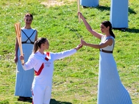 Ξεκίνησε το ταξίδι για το Τόκιο η Ολυμπιακή Φλόγα 