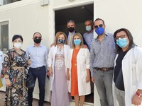 Η 6η ΥΠΕ παρέδωσε λυόμενα στα Κ.Υ. Αγριν...