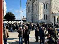 Μεσολόγγι: Οδύνη στην κηδεία του Μπάμπη-...