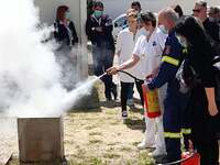 Πάτρα: Άσκηση για αντιμετώπιση φωτιάς στ...