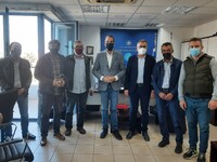 Συνάντηση του Περιφερειάρχη με τον Δήμαρ...