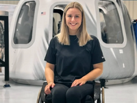 Η Michaela Benthaus έγινε το πρώτο άτομο...