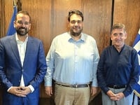 Συνάντηση με τον Υπουργό Εσωτερικών, Θεό...