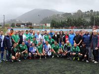 Αγώνας παλαιμάχων Πάτρας - Δερύνειας στο Σαραβάλι