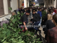 Χαμός στο κέντρο της Λαμίας από τρελή π...