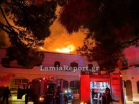 Λαμία: Στις φλόγες παραδόθηκε παιδικός σ...