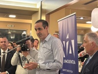 Γρηγόρης Δημητριάδης στην κοπή πίτας της...