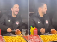 Ο Γιώργος Τσαλίκης πούλησε χοτ-ντογκ έξω...