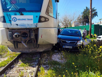 Πάτρα: Πώς ο συρμός του προαστιακού παρέ...