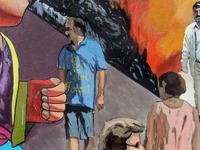 Πάτρα: Κι όμως, στο γκράφιτι είναι και ο...