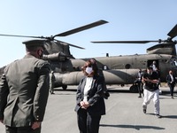 Στο Καστελλόριζο η Αικατερίνη Σακελλαροπ...