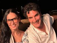 Χριστόφορος Παπακαλιάτης και Demi Moore ...