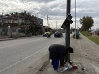 Πάτρα: Σιωπηλό προσκύνημα στο σημείο όπο...