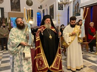 Συγκινήθηκε ο Επίσκοπος Χρύσανθος μιλώντ...