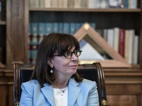 Σακελλαροπούλου στη δεξίωση για την 47η ...