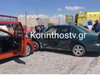 Κόρινθος: Τροχαίο με 3 τραυματίες στον Ισθμό