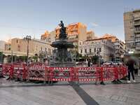 Πάτρα: Το πάνω σιντριβάνι της πλατείας &...