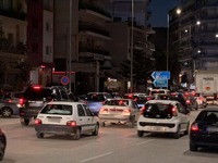 Πάτρα: Παράλυση στους δρόμους λόγω μπλόκων - ΦΩΤΟ