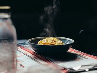 Συνταγή για vegetarian καρμπονάρα με αρα...