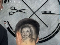 Κομμωτής στην Κρήτη "ζωγράφισε"...