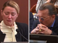 Με δάκρυα στα μάτια η Άμπερ Χερντ περιγρ...