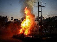 Επεισόδια στη συγκέντρωση των αντιεμβολι...