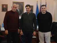 Αυτοδιοικητικές επαφές Πέτρου Ψωμά στην Κέρκυρα