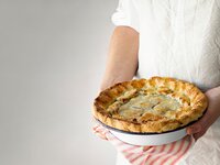 Συνταγή για πρασόπιτα με κρεμμύδι και φέτα