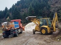 Χαμηλές θερμοκρασίες στην ορεινή Ναυπακτ...