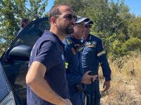 Δήμος Ερυμάνθου: Στο πύρινο μέτωπο ο Περ...