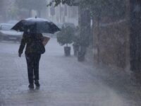 Καιρός - Σερέτης: Έντονες βροχοπτώσεις τ...