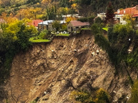 Μεγάλη κατολίσθηση στα Τζουμέρκα, σπίτια...