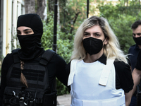 Έφτασε στην Ανακρίτρια η Ρούλα Πισπιρίγκου- ΦΩΤΟ