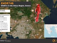  Φωτιά στην Αττική: Τα μέτωπα μέσα από τ...