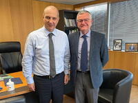 Συνάντηση του Αντώνη Κουνάβη με τον Γιάν...