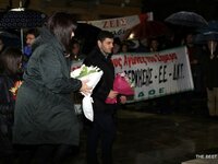 H Δημοτική αρχή της Πάτρας στην εκδήλωση...