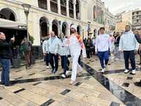  Η Ολυμπιακή φλόγα φώτισε την Πάτρα - ΦΩ...