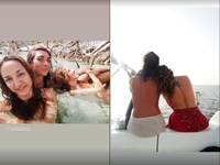 Η Πατρινή Έλλη Τρίγγου ποζάρει τόπλες κα...