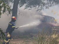 Φωτιά στην Κέρκυρα: Ανεξέλεγκτο το πύριν...