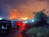 Στις φλόγες η Μόρια- Εξέγερση προσφύγων ...