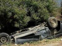 Ανατροπή ΙΧ στην επαρχιακή οδό Απιδεώνα ...