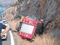 Ιτέα: Εξετράπη πυροσβεστικό όχημα της ΠΥ...