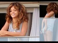 H Rihanna βγήκε με τα εσώρουχα στο μπαλκ...
