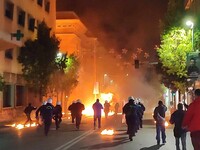 Πάτρα-: Επεισόδια στο κέντρο στην πορεία...