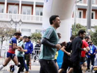 Ο Βασίλης Κικίλιας έτρεξε στον Μαραθώνιο