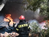 Τώρα! Μεγάλη φωτιά στο Τζάιλο της Δυτικής Αχαΐας